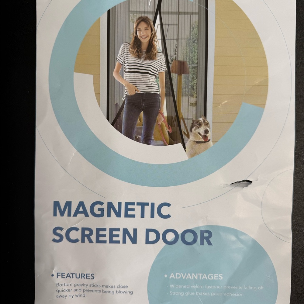 Magnetic Screen Door